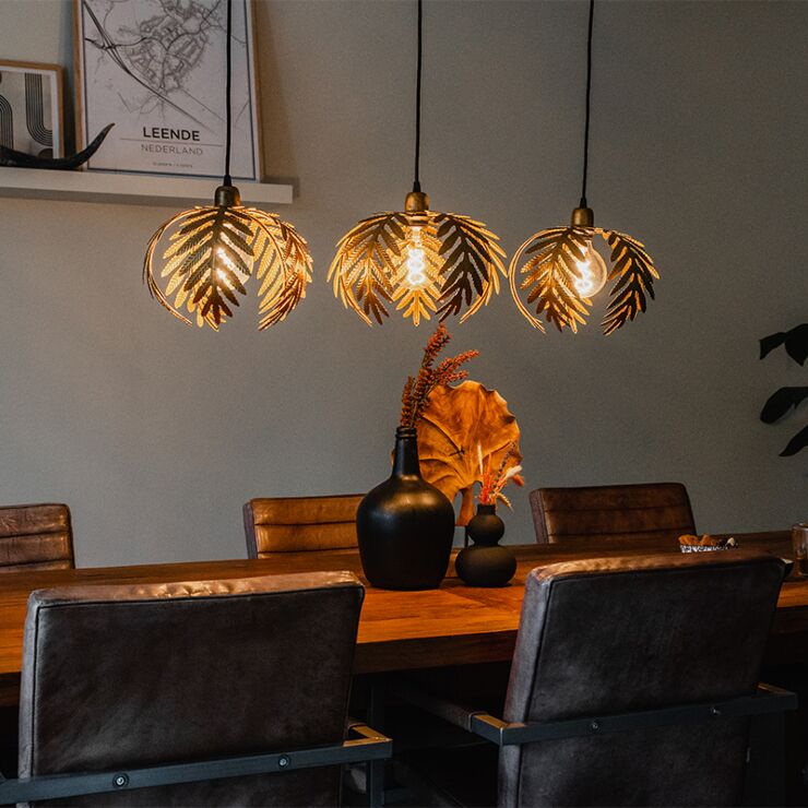 Botanica loftslampe, eksempel på art deco-belysning