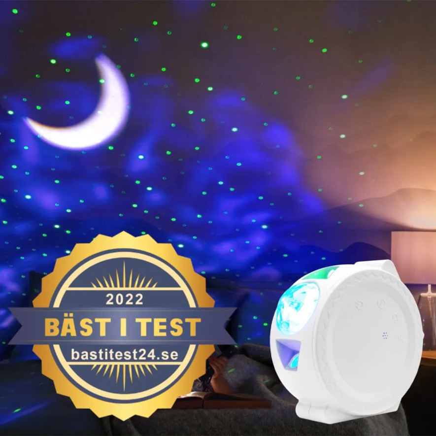 Rubicson natlampe med stjernehimmel